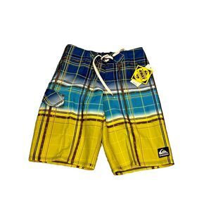 NWT Boys Quicksilver Board Shorts Size 25 / Boys 10 - Water Repellent